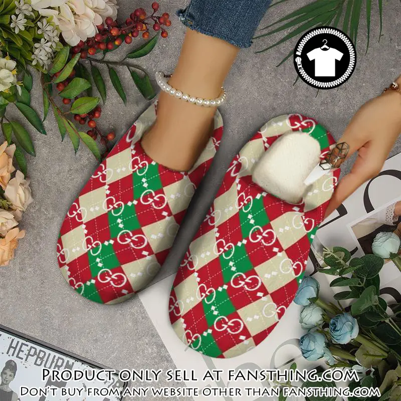 Gucci fleece slippers luxury inhouse slippers ihs1017 fst0316543